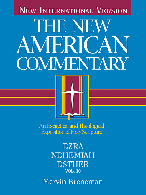 Title details for Ezra, Nehemiah, Esther by Mervin Breneman - Available